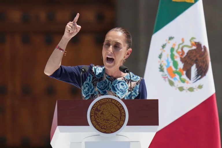 President Claudia Sheinbaum.