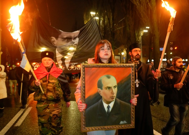 Ukraine and Poland face rift over proposed ban on Ukrainian nationalist symbols
