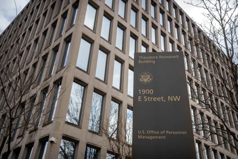 the Office of Personnel Management in Washington, D.C.