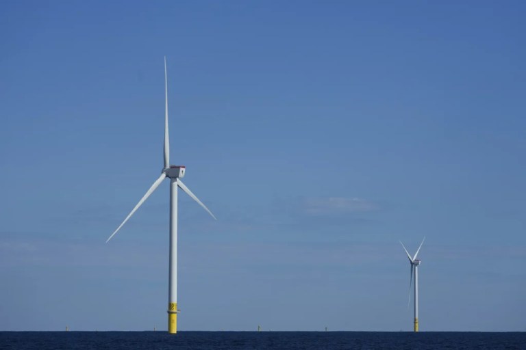 Offshore wind turbines of South Fork Wind.
