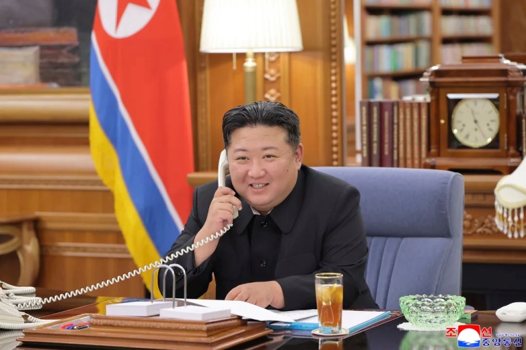 Kim Jong Un gives Putin pep talk ahead of Alaska summit with Trump