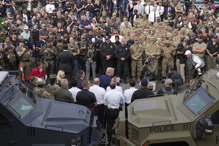 Hegseth authorizes National Guard troops to carry service weapons in DC