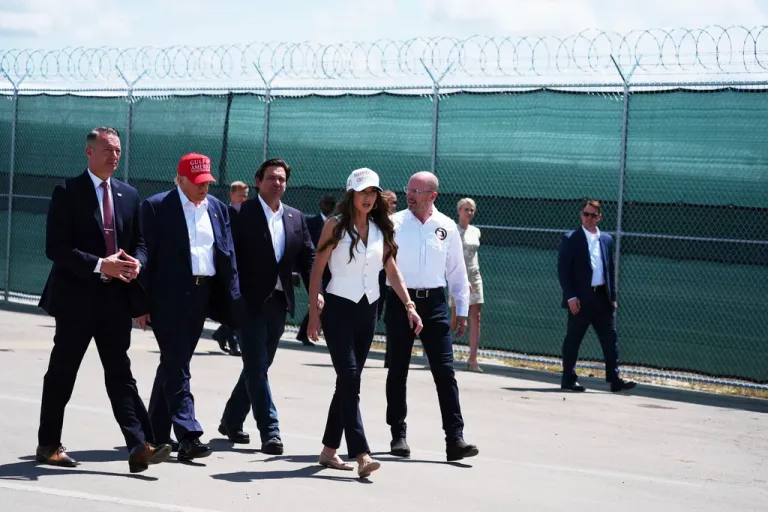 Noem, Trump, and DeSantis.
