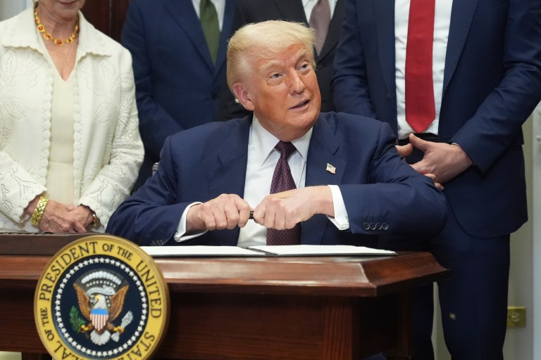 Trump revokes Biden’s swamp-first regulations order