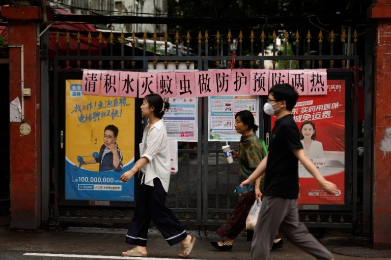 CDC issues travel alert over chikungunya virus outbreak in China