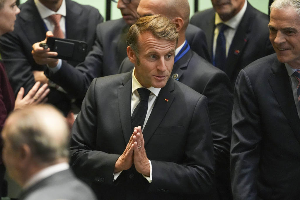 Macron recognizes Palestinian state in UN speech