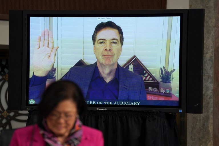 James Comey testimony.