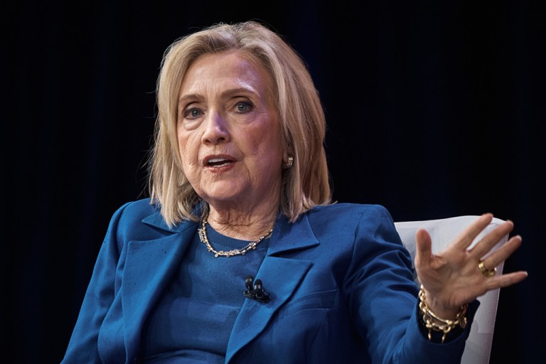 Former Secretary of State Hillary Clinton.