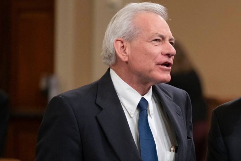 Rep. David Schweikert, R-Ariz., listens before a hearing of the House Committee on Ways and Means on Capitol Hill, March 20, 2024, in Washington.