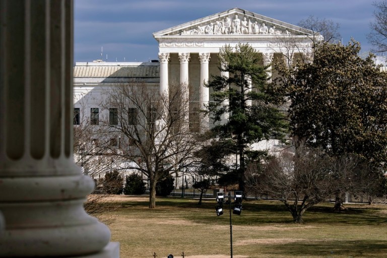 The Supreme Court building.