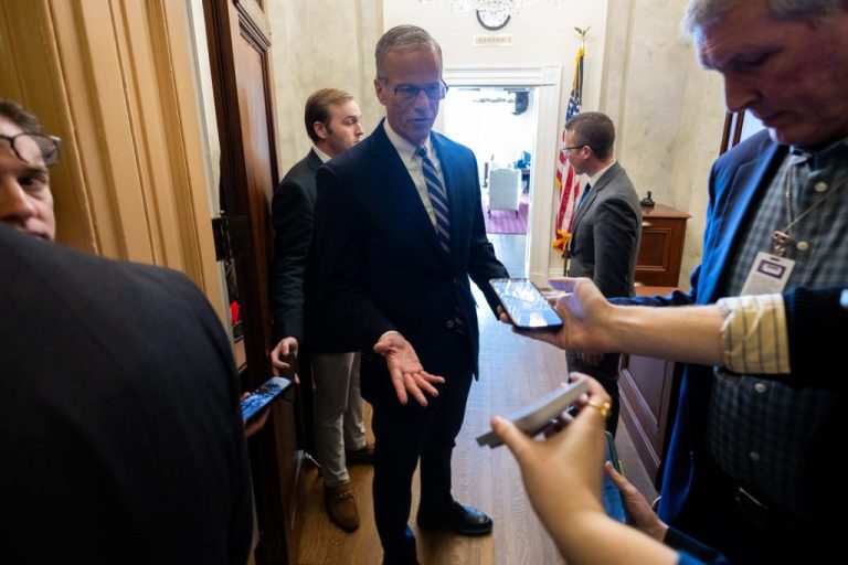 Senate Majority Leader John Thune (R-SD).