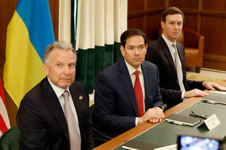 Witkoff, Rubio, and Kushner.