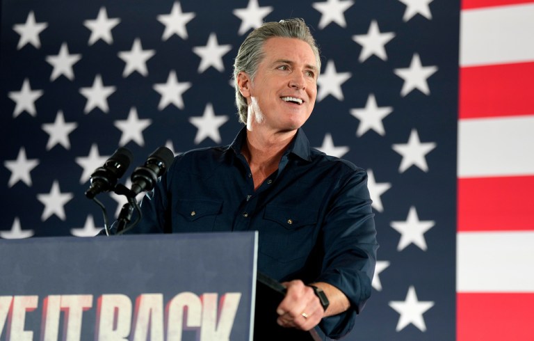 California Gov. Gavin Newsom.