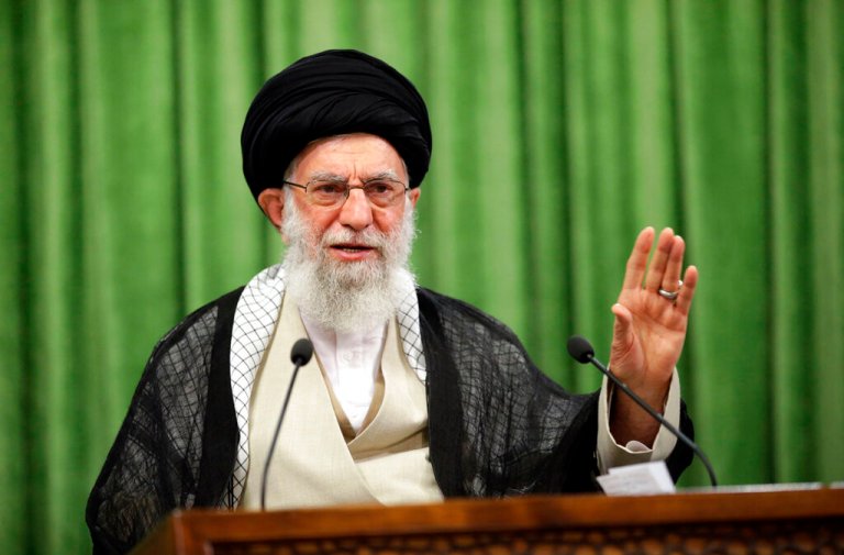 Iranian Supreme Leader Ali Khamenei.