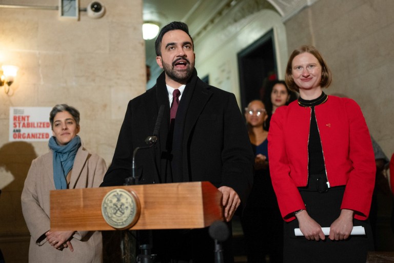 New York Mayor Zohran Mamdani.