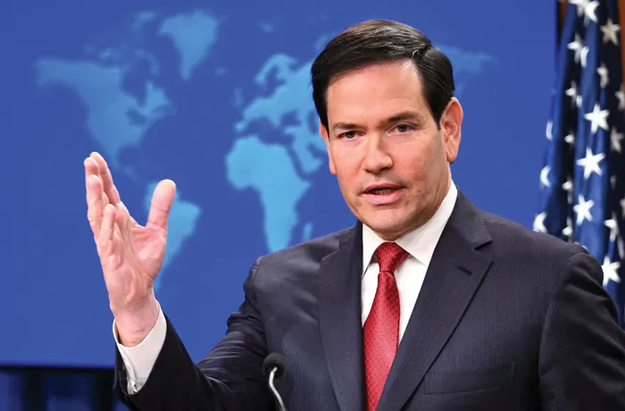 Secretary of State Marco Rubio.