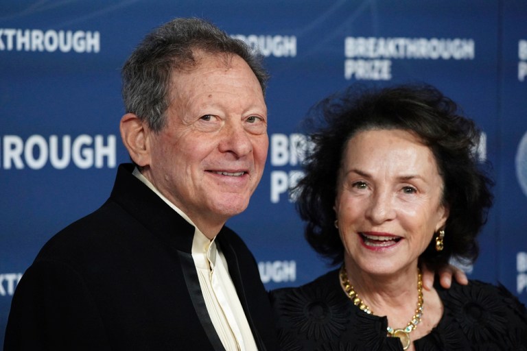 Thomas Pritzker arrives at the 11th Breakthrough Prize Ceremony.