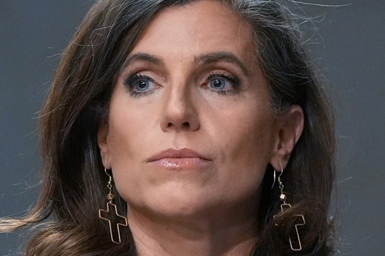 Rep. Nancy Mace (R-SC) listens during a January 2026 congressional hearing.