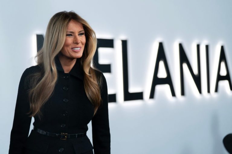 First lady Melania Trump.