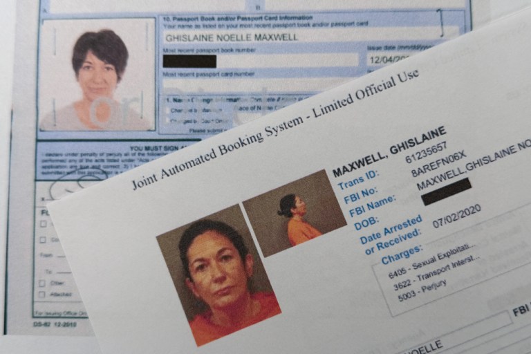 Ghislaine Maxwell.