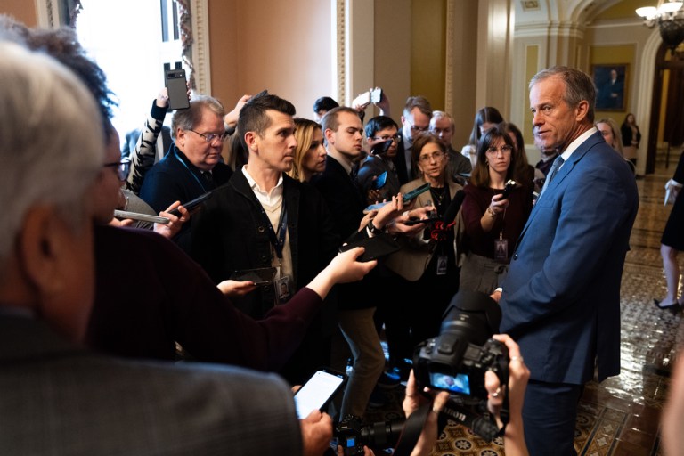 Senate Majority Leader John Thune (R-SD).