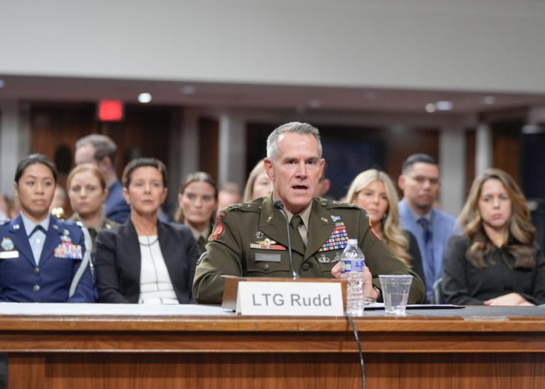 Lt. Gen. Joshua Rudd.