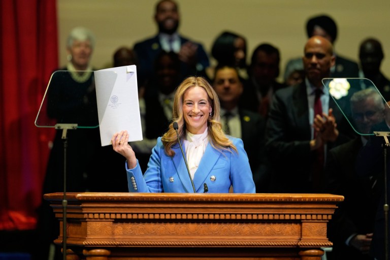 New Jersey Gov. Mikie Sherrill.