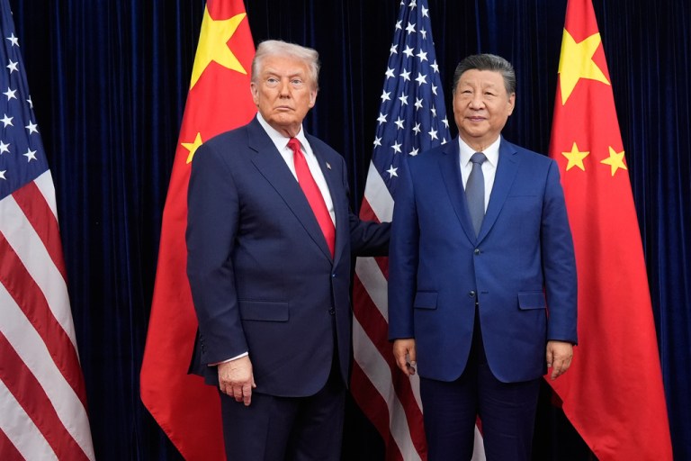 U.S. President Donald Trump and Chinese President Xi Jinping.