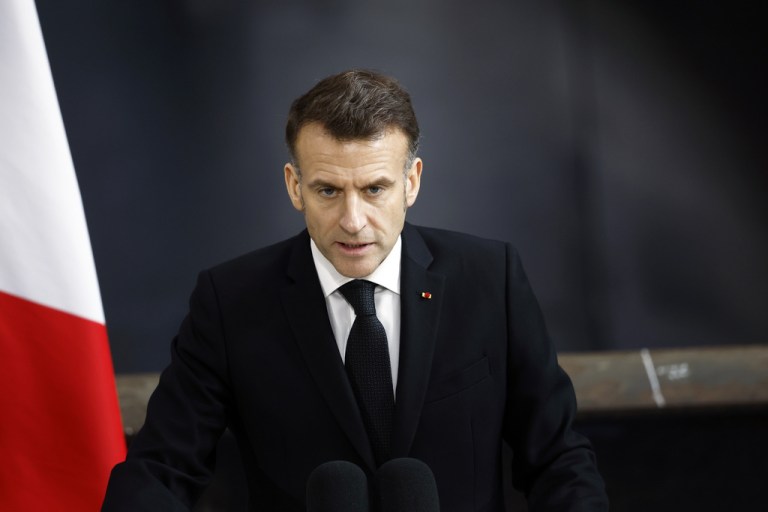 French President Emmanuel Macron.