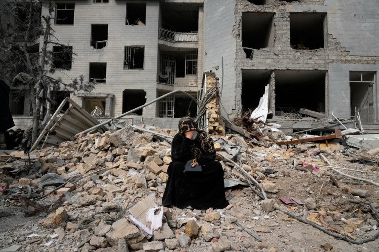 Tehran damage