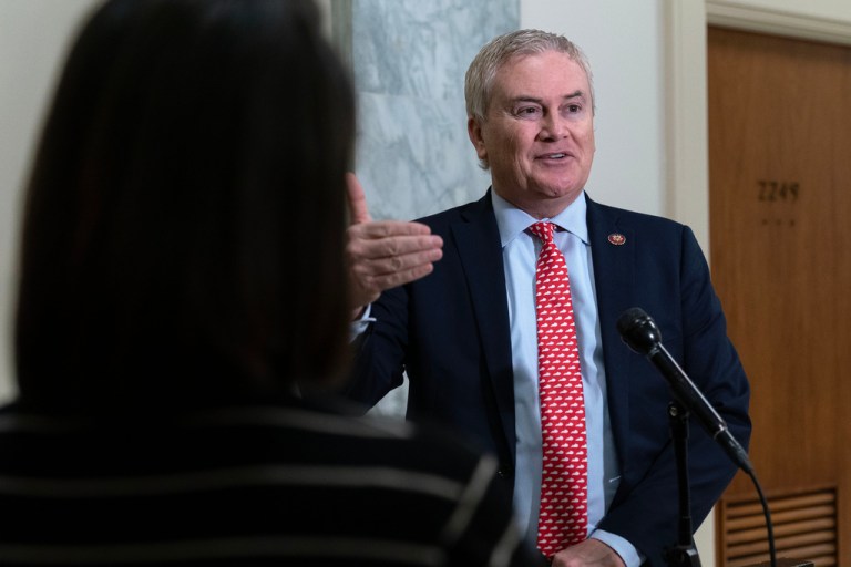 House oversight committee Chairman and Rep. James Comer (R-KY)