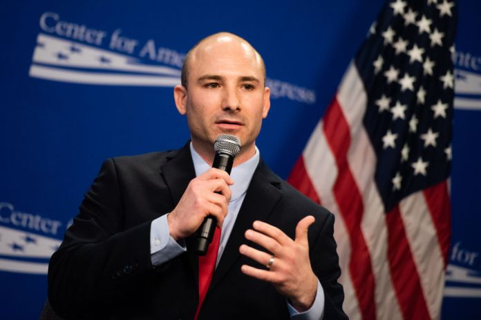 Steve Descano , Commonwealths Attorney-elect, Fairfax County, Virginia speaks at an event at the Center for American Progress about Virginias Newly Elected Progressive Prosecutors on Tuesday, December 17, 2019. (Photo by Sarah L. Voisin/The Washington Post via Getty Images)