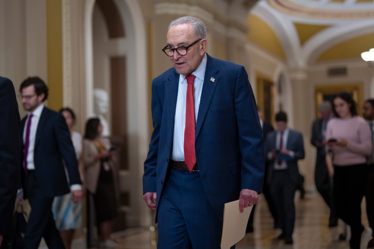 Senate Minority Leader Chuck Schumer (D-NY).