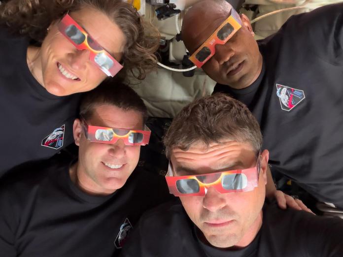 The Artemis II crew.