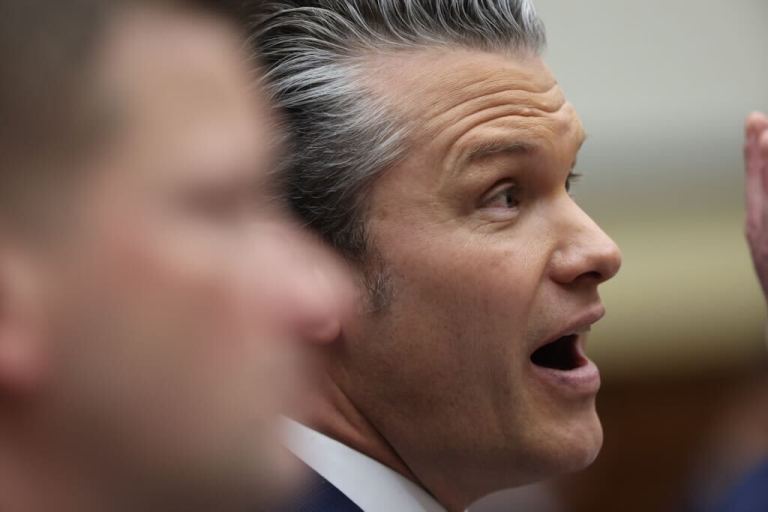 Secretary of War Pete Hegseth.