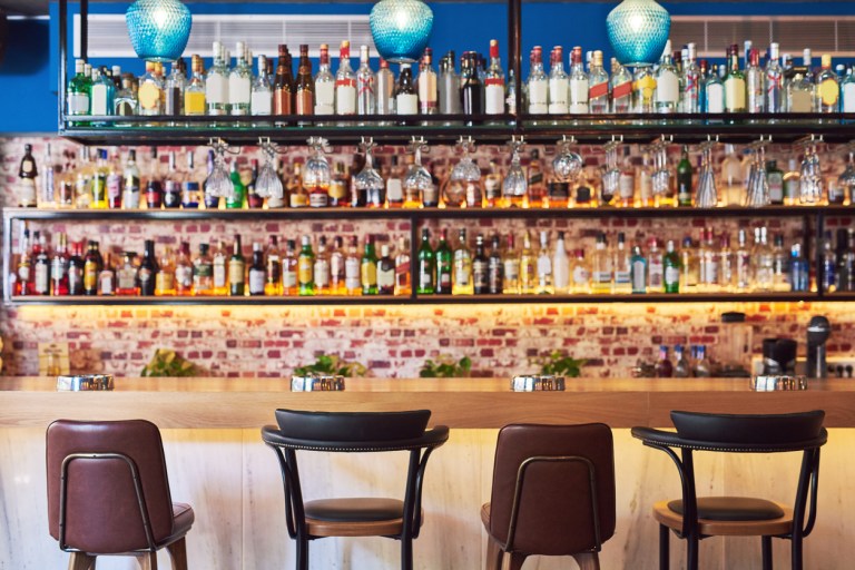 Empty bar less drinking in the US