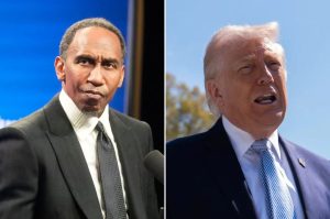 Stephen A. Smith calls Trump ‘narcissistic’ for attending Knicks game 