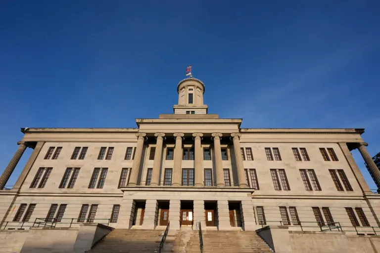 The Tennessee Capitol is seen, Jan. 22, 2024, in Nashville.
