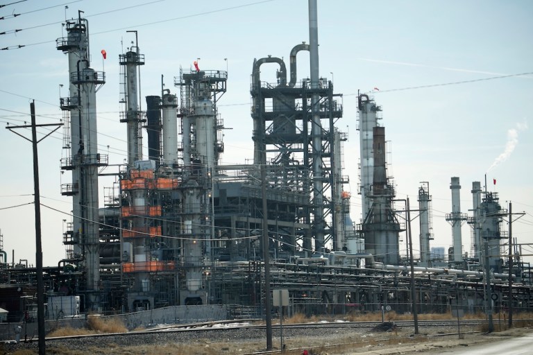 The Suncor refinery