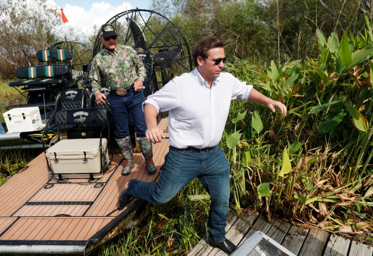 Then-Republican candidate for Florida Gov. Ron DeSantis