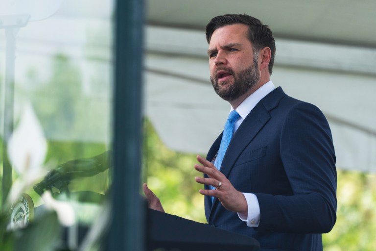 Vice President JD Vance speaks at the 44th annual National Peace Officers' Memorial Service
