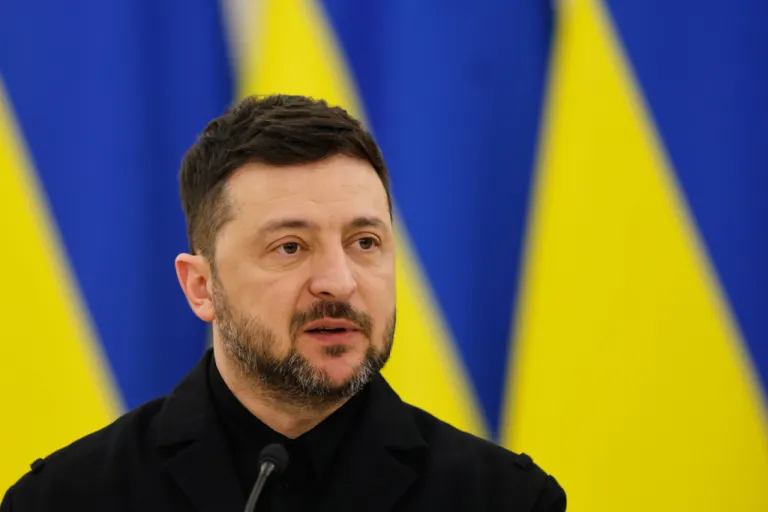 Ukrainian President Volodymyr Zelensky.