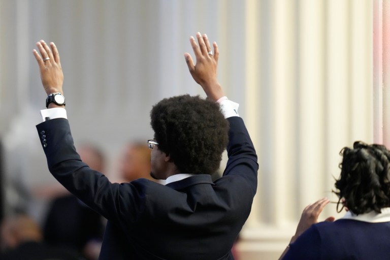 Tennessee state Rep. Justin Pearson (D).
