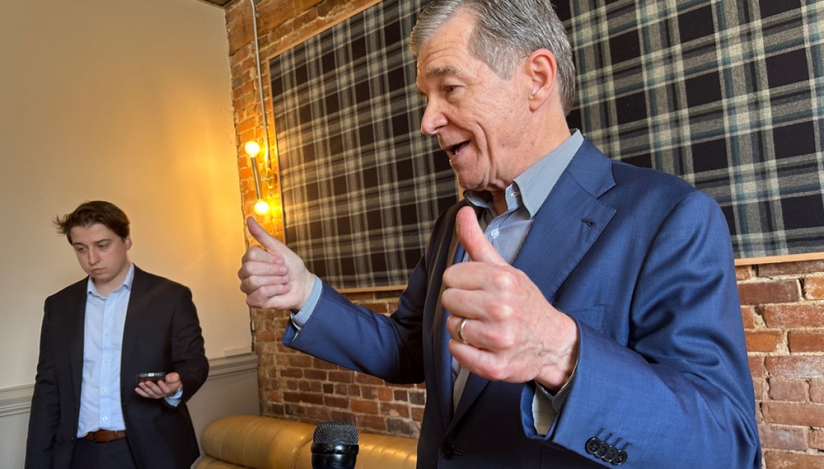 Roy Cooper promotes record on crime despite GOP targeting him for felon releases