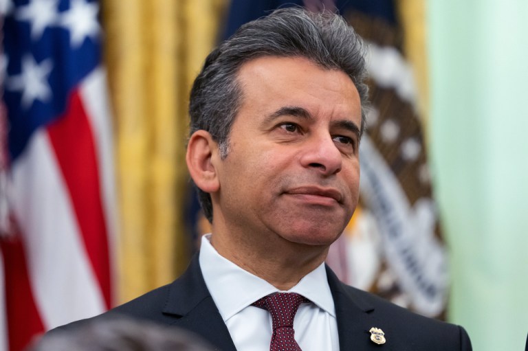Dr. Marty Makary, Food and Drug Administration commissioner, attends an event on healthcare affordability in the Oval Office, Thursday, April 23, 2026, in Washington. (AP Photo/Mark Schiefelbein)