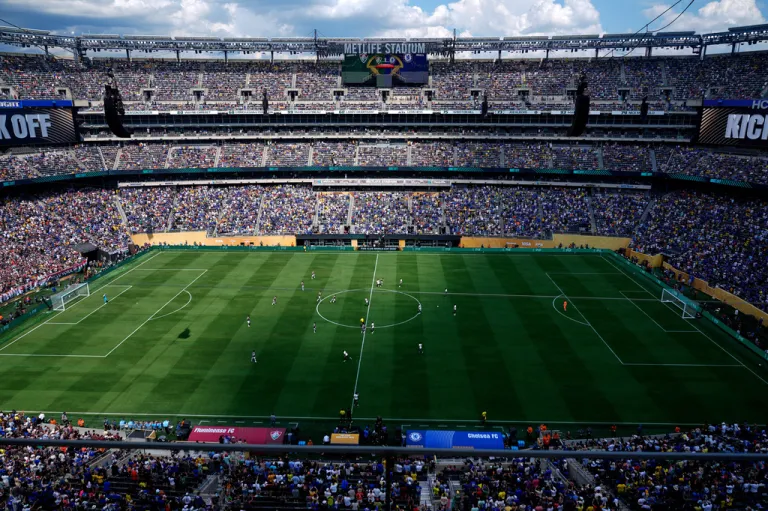 General view of the MetLife stadium.
