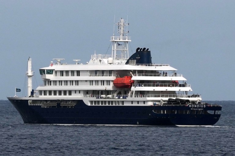 The MV Hondius cruise ship