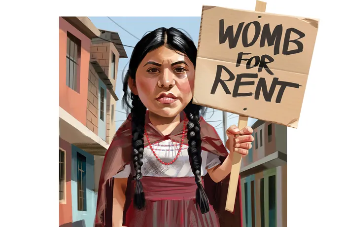 Surrogacy pregnancy womb women immigration migrants poverty wealth birth rate birthrate law