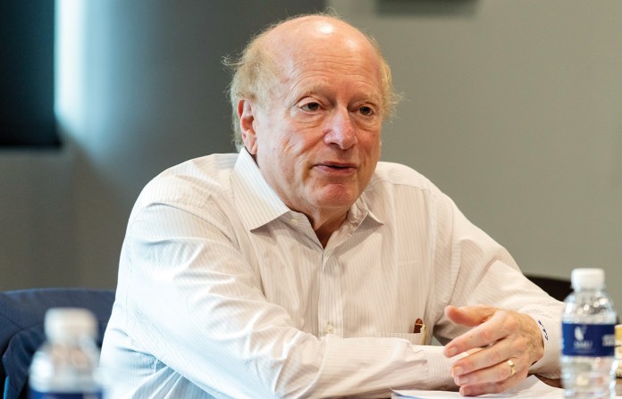 Mark Tushnet speaking in Singapore, Sept. 20, 2018. (Wikimedia Commons)