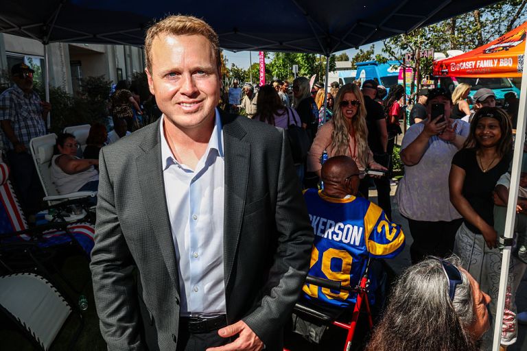 LA Mayoral candidate Spencer Pratt hosts a campaign 